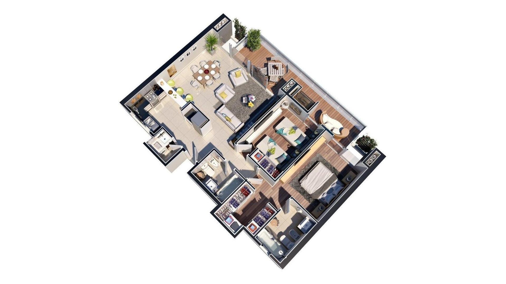 Departamento en Venta de 2 ambientes