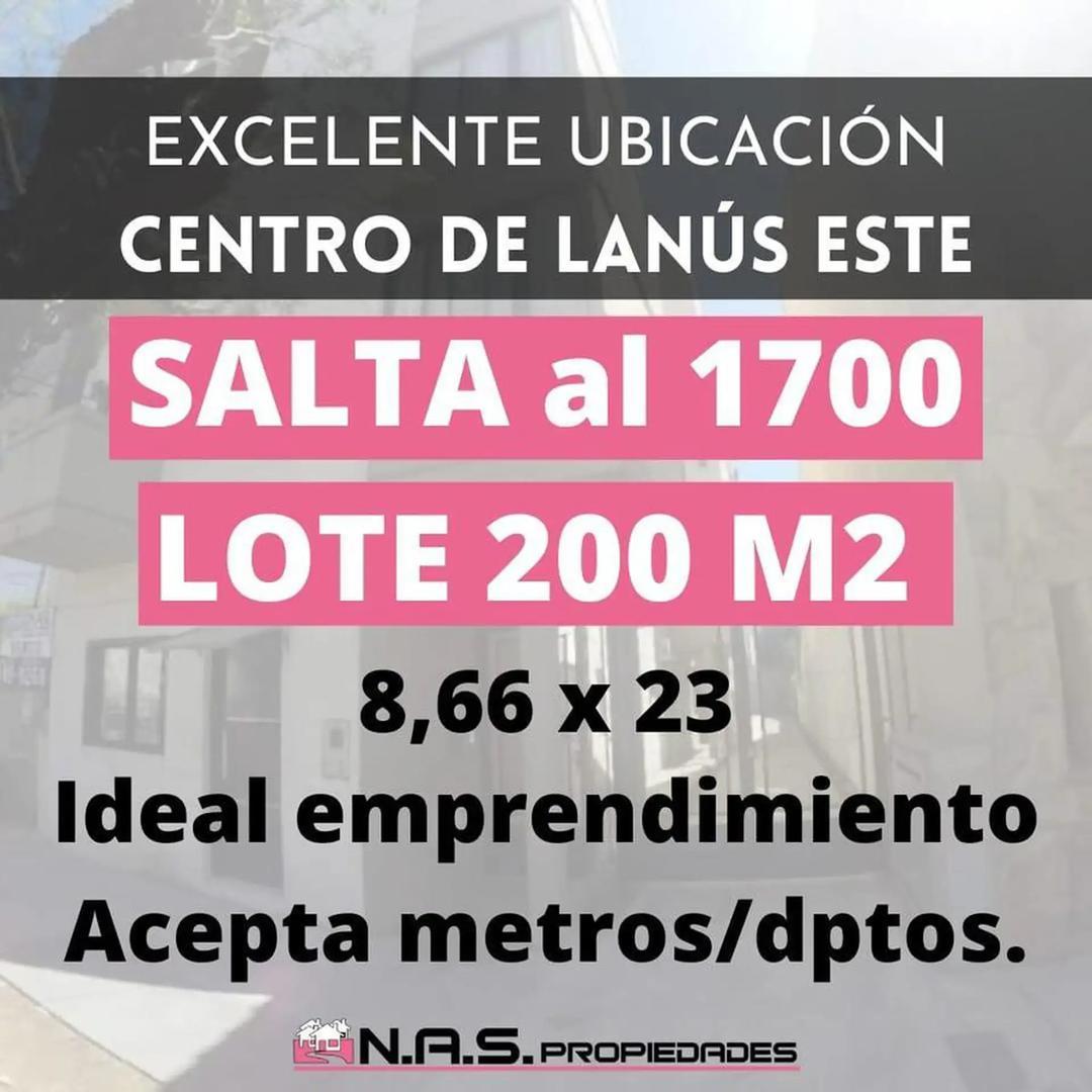 Terreno en Lanús Este