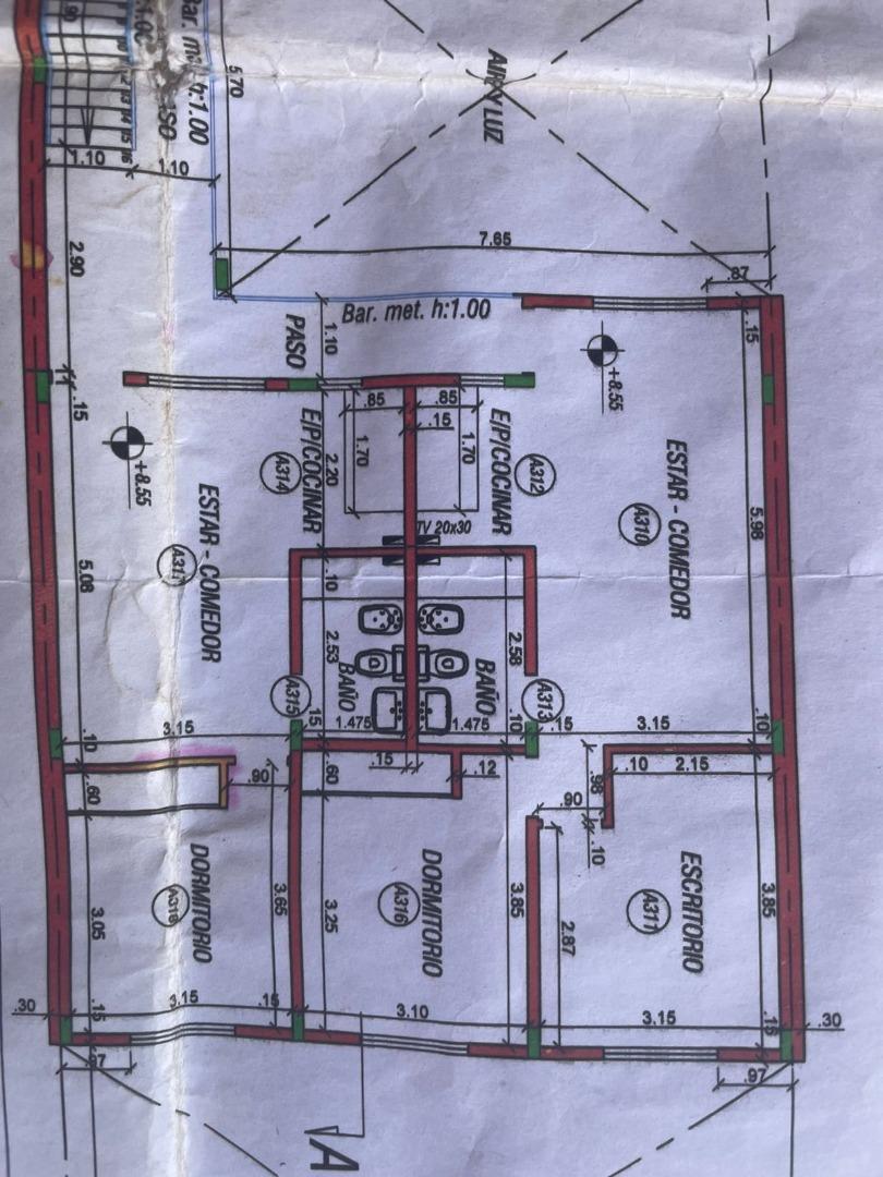 Departamento en Venta de 1 dormitorio