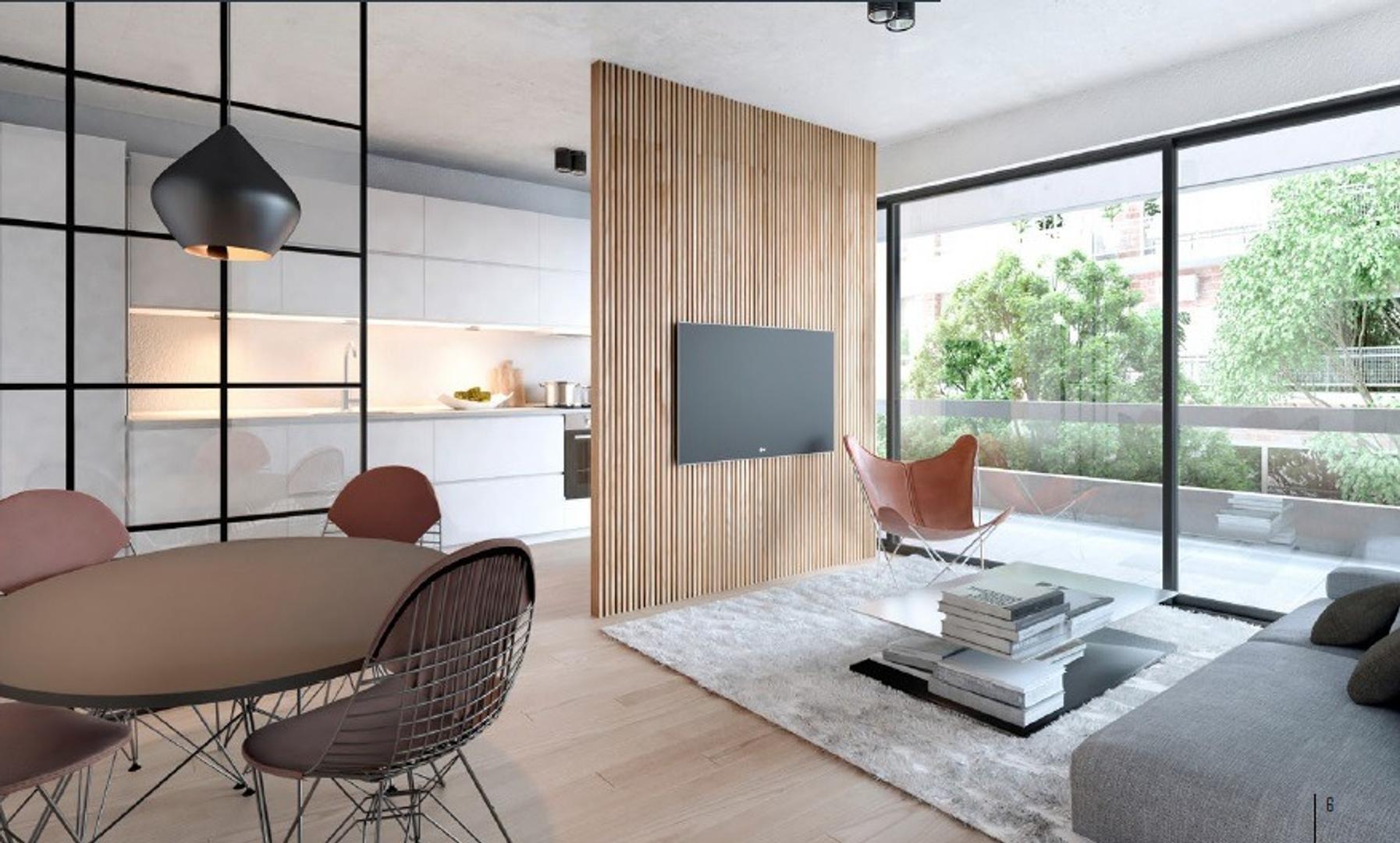 Departamento 2 ambientes con 1 baño