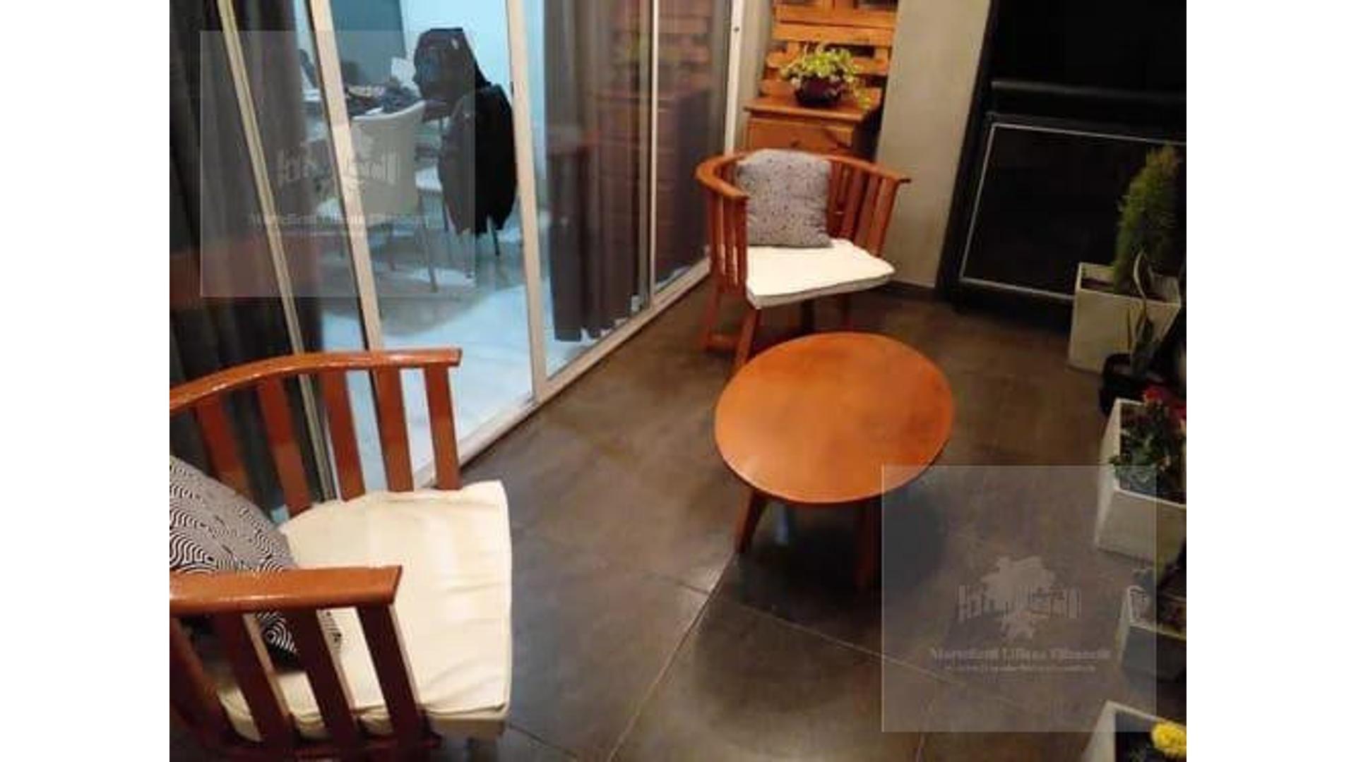 Departamento 2 ambientes con 1 baño