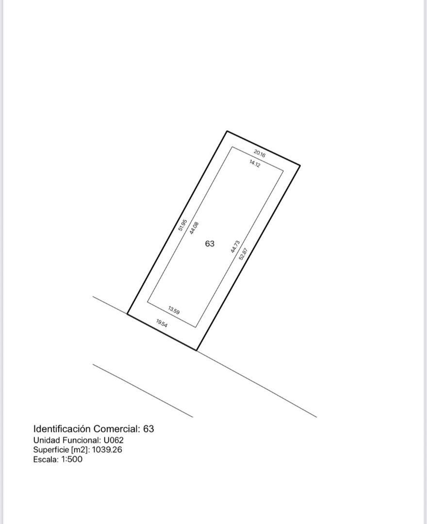 Terreno en Venta de 1025,0 m2