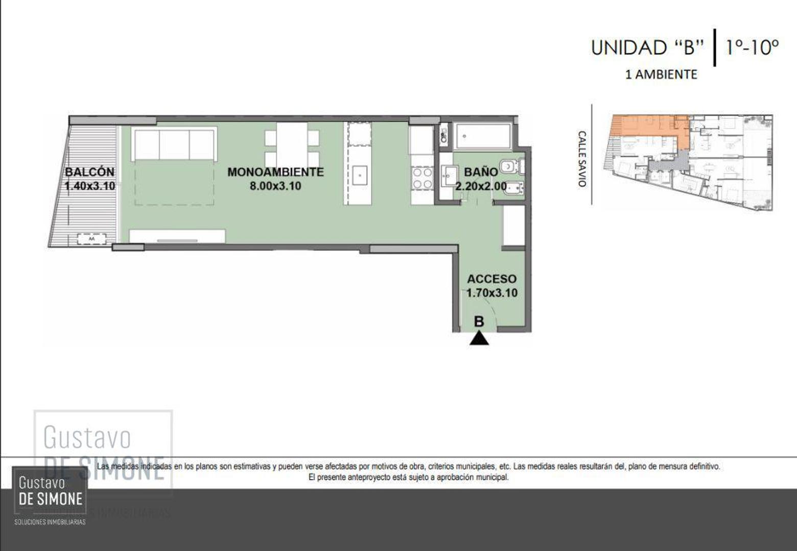 Departamento en Venta Apto profesional