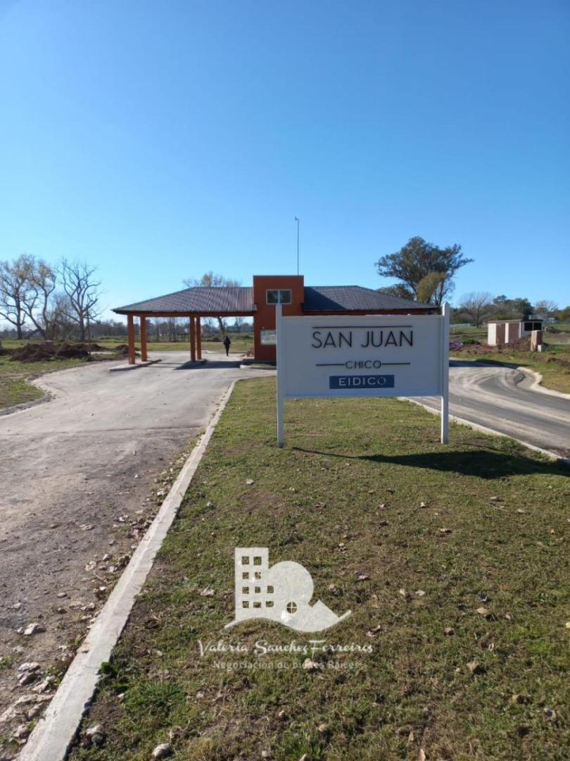 Lote a la venta en barrio cerrado San Juan Chico