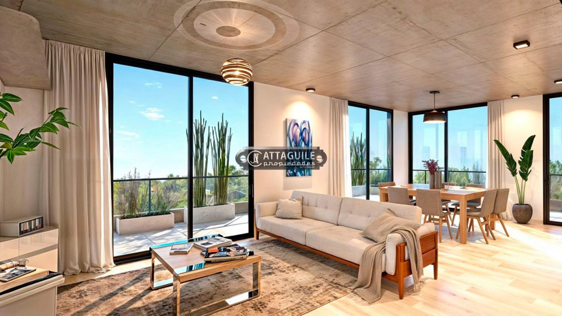 Departamento 2 ambientes con 1 baño