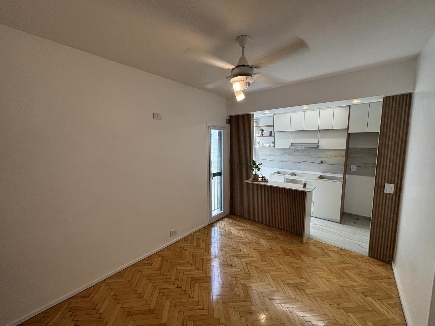 Departamento 2 ambientes con 1 baño