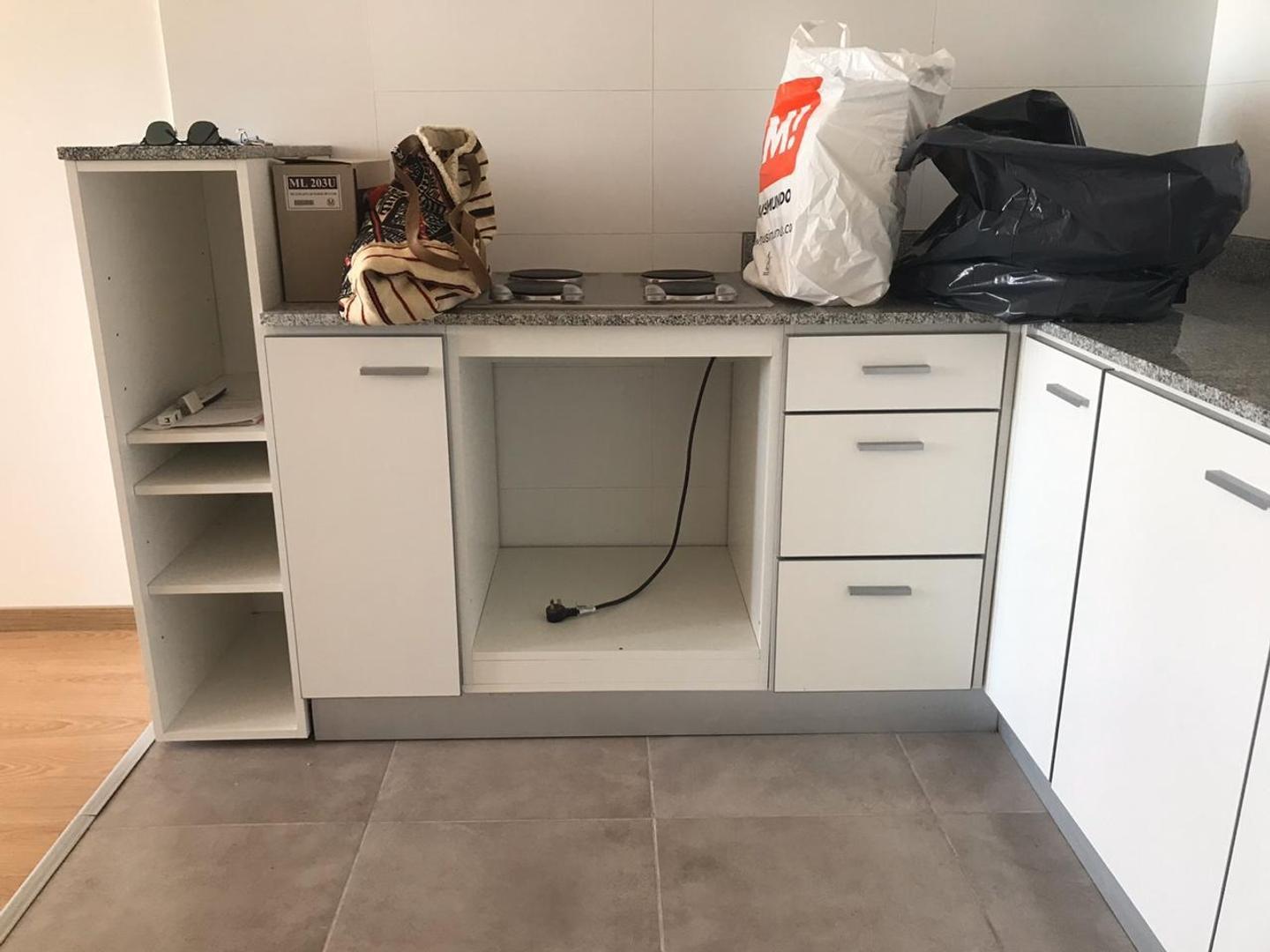 Departamento 2 ambientes con 1 baño