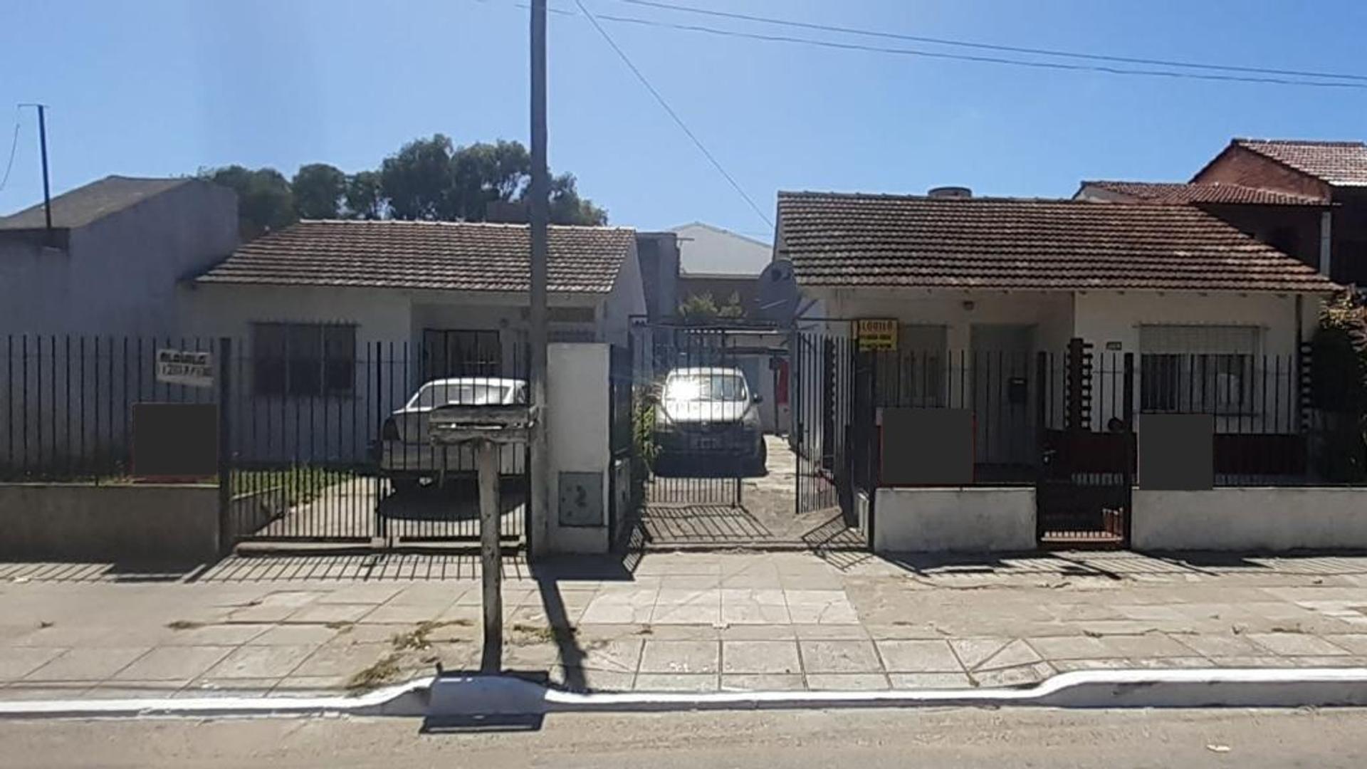 4 propiedades sobre mismo lote