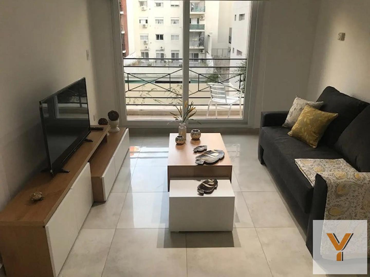 Departamento 2 ambientes con 2 baños
