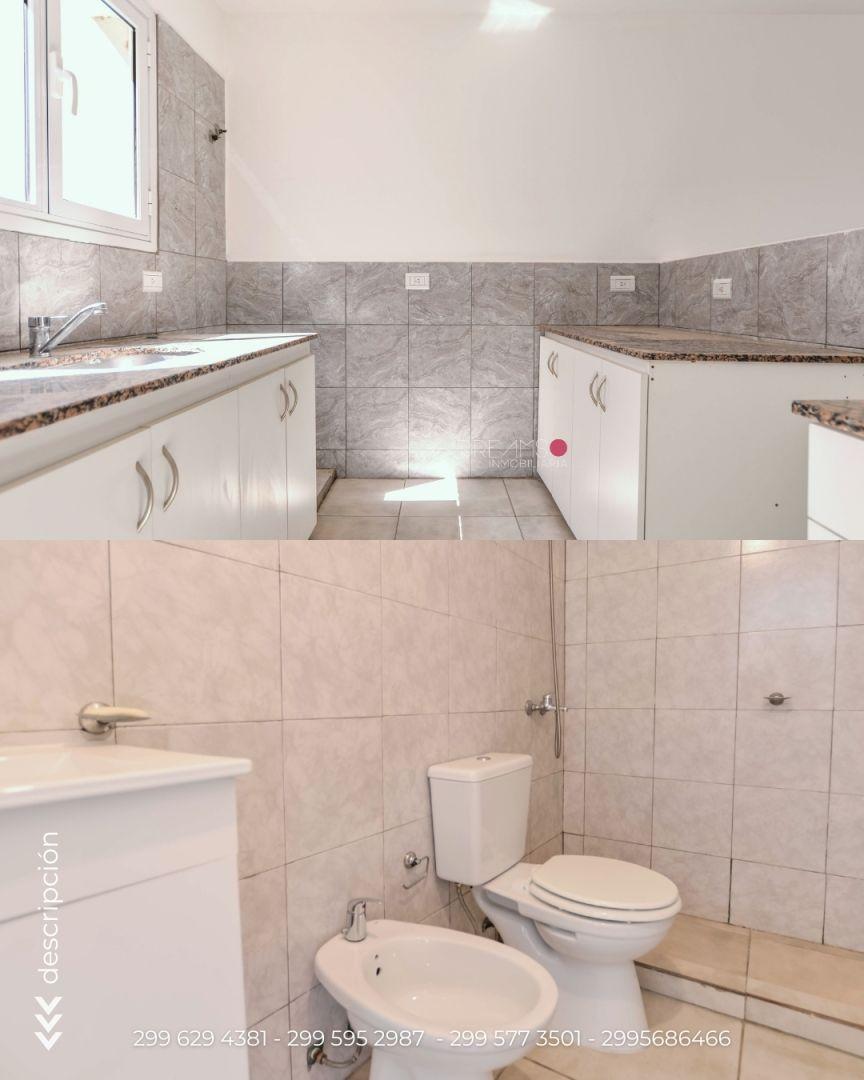 Casa 3 ambientes con 2 baños