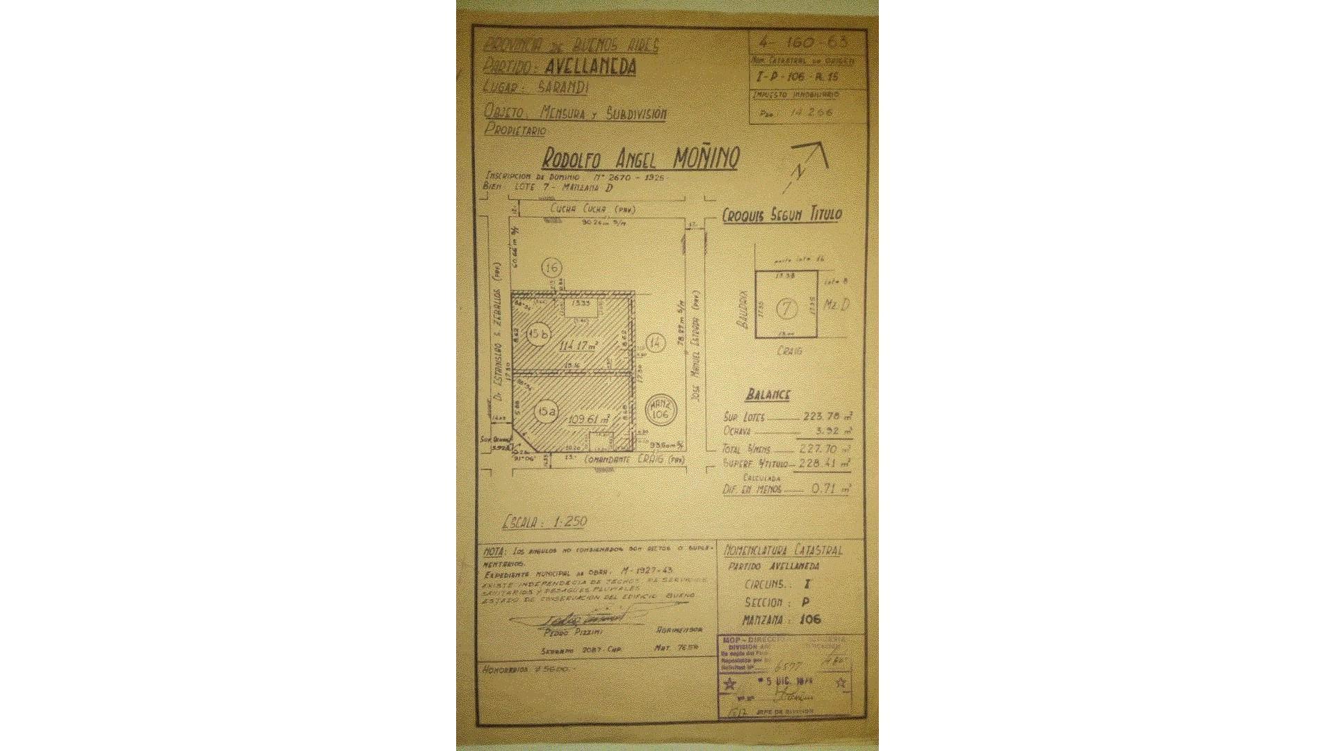 ESQUINA CON CONSTRUCCION EN ESTADO REGULAR