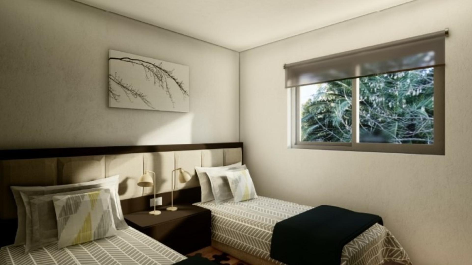 Departamento 3 ambientes con 2 baños