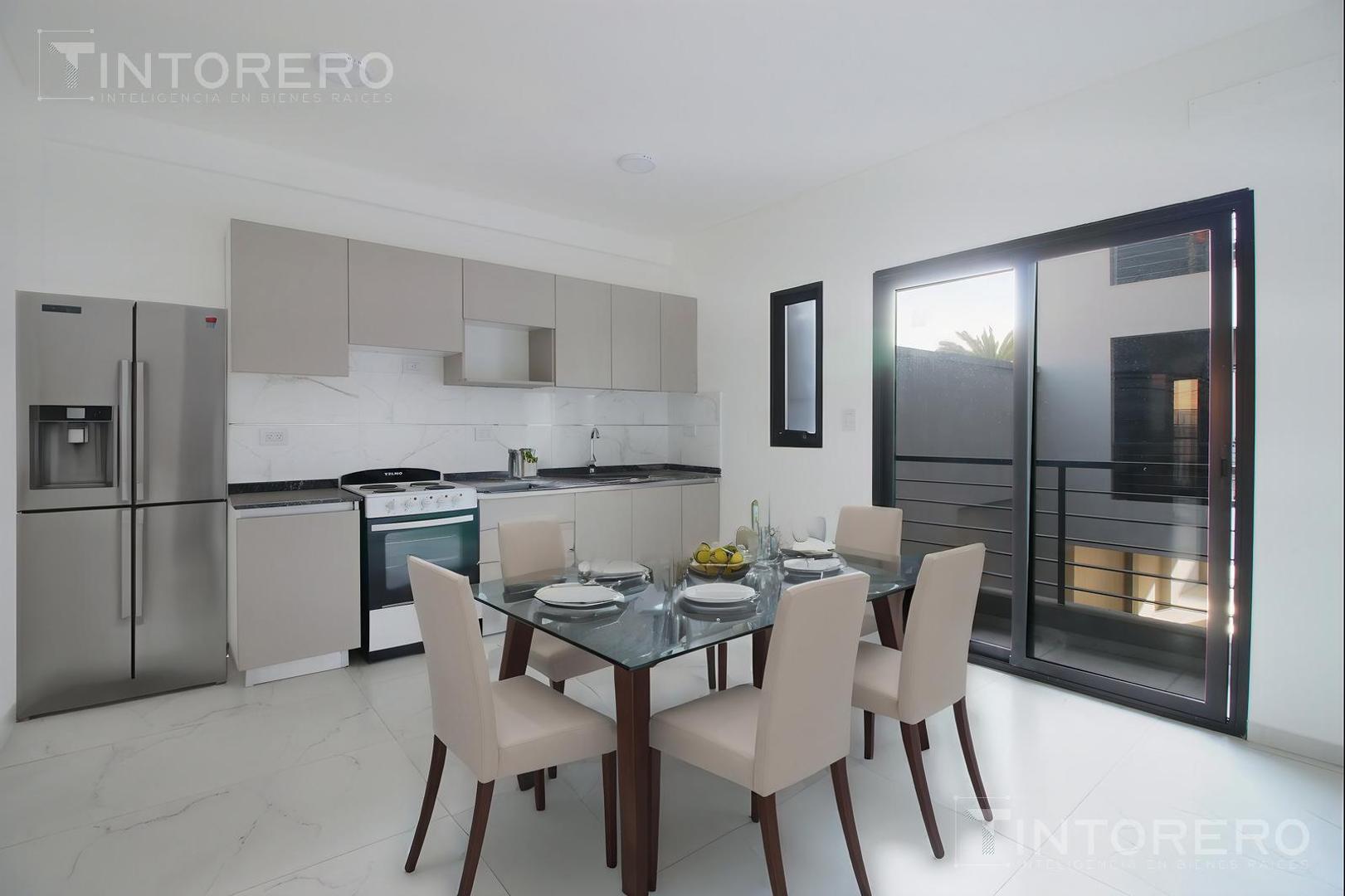 Venta Dpto 2amb al Frente con 2balcones en Merlo a Estrenar