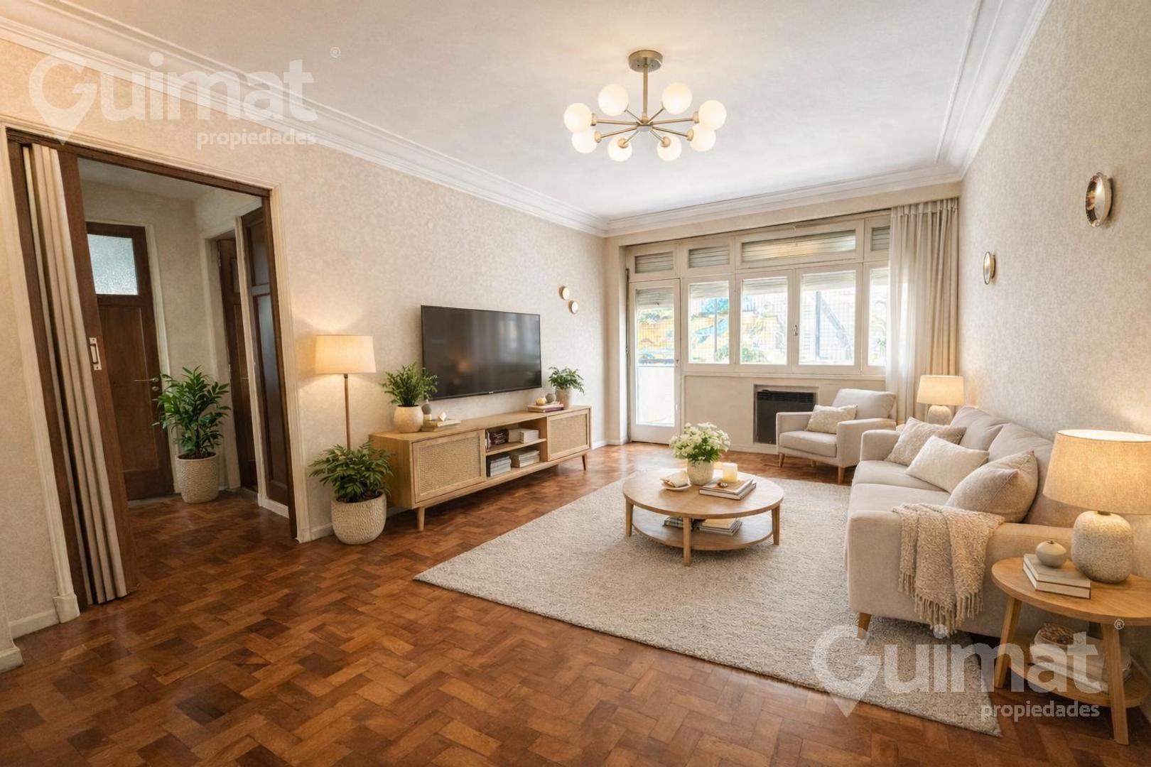 70m2 Dpto 3 Amb al Frente c/ Balcón Corrido – Villa Crespo - Serrano y Corrientes