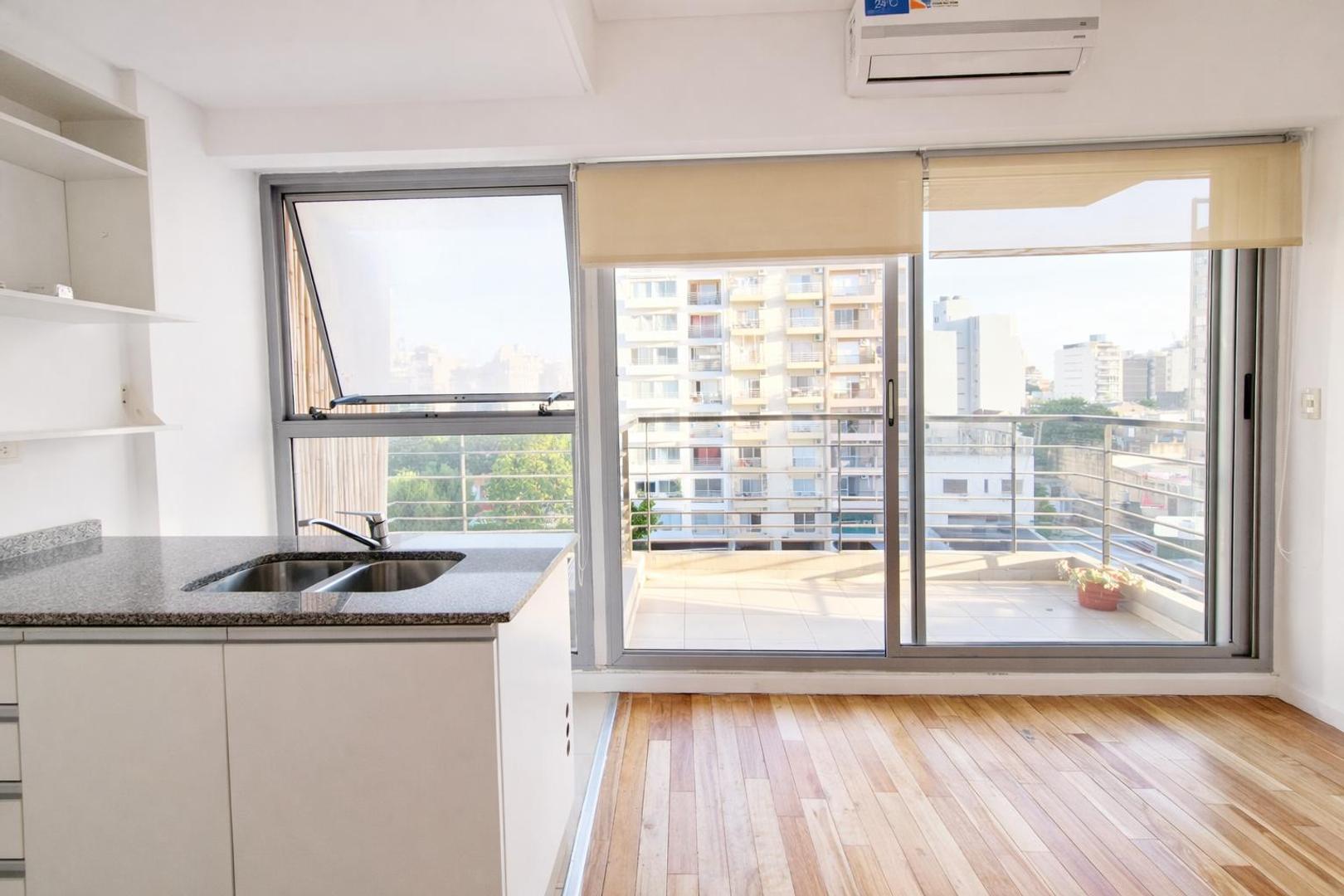 Departamento 2 ambientes con 1 baño