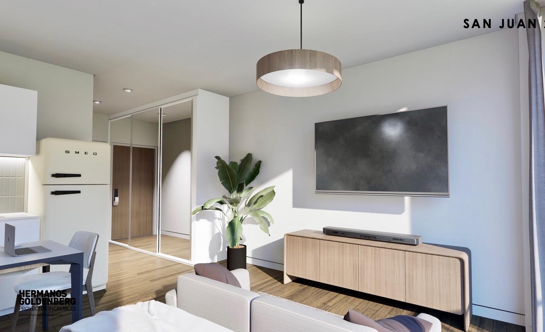 San Juan 2700 de 1 Dormitorios