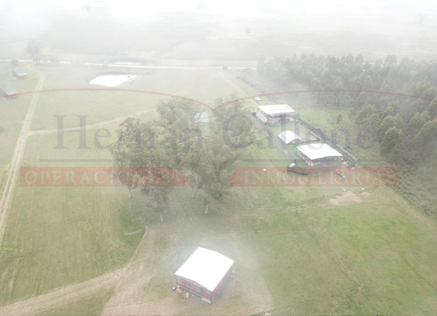 EXCELENTE CAMPO 13 HAS CON CABAÑAS EN MALDONADO, URUGUAY