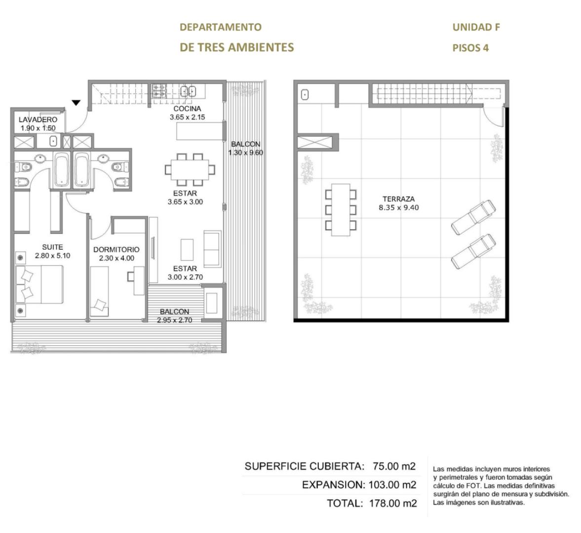 VENTA pozo LANUS Depto 3 am terraza propia premium