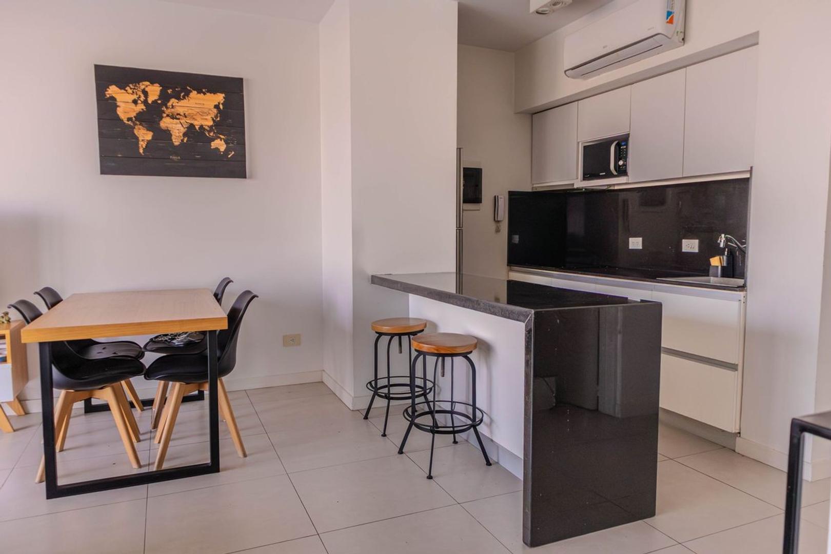 Departamento 2 ambientes con 1 baño