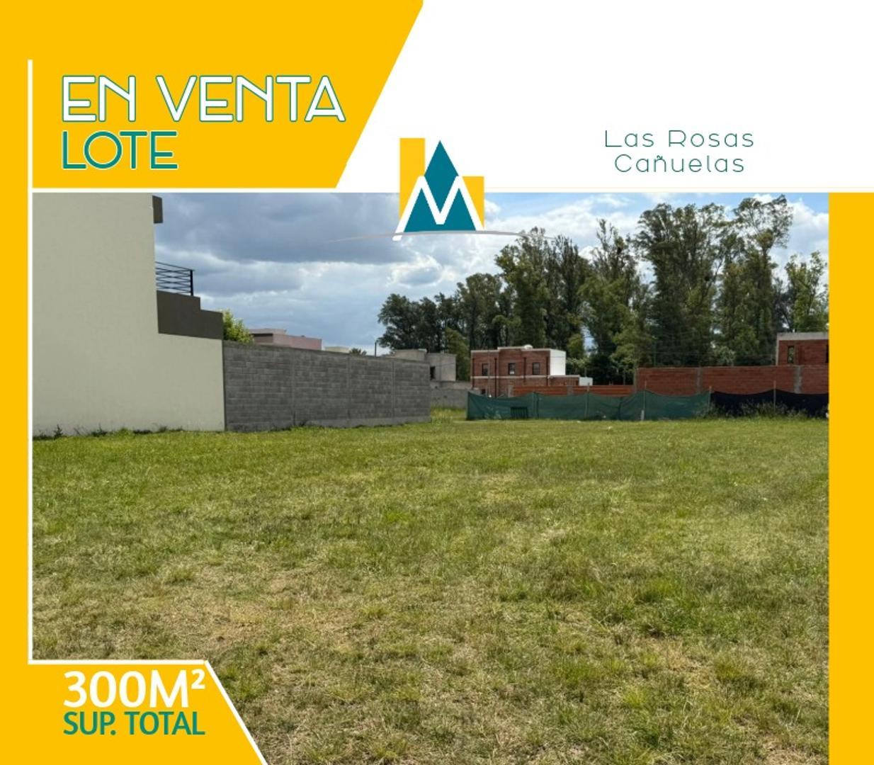 LOTES-TERRENO EN CAÑUELAS  A LA VENTA BARRIO LAS ROSAS