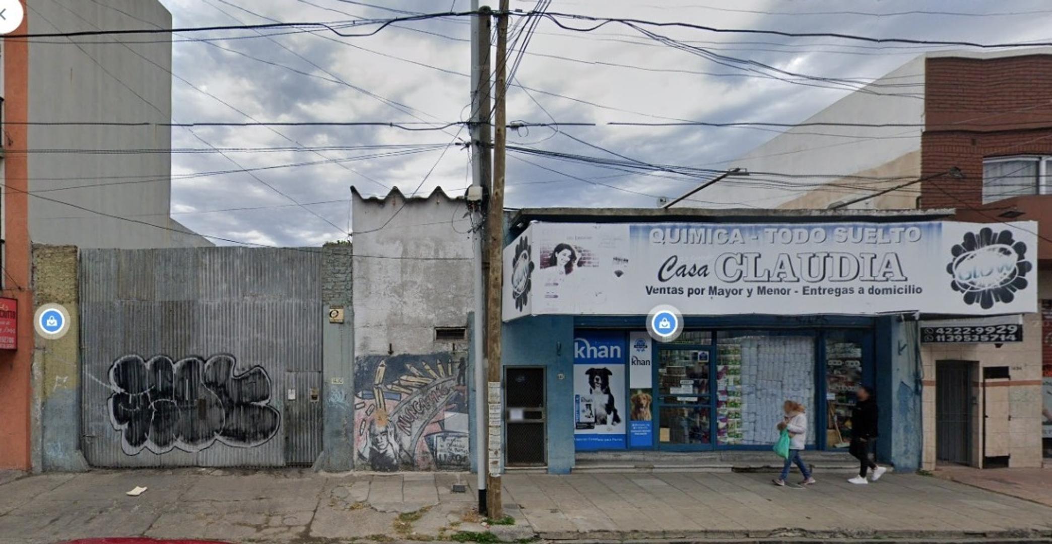 ALQUILER EN BLOCK : LOCAL + GALPON + PLAYON SOBRE DOBLE LOTE