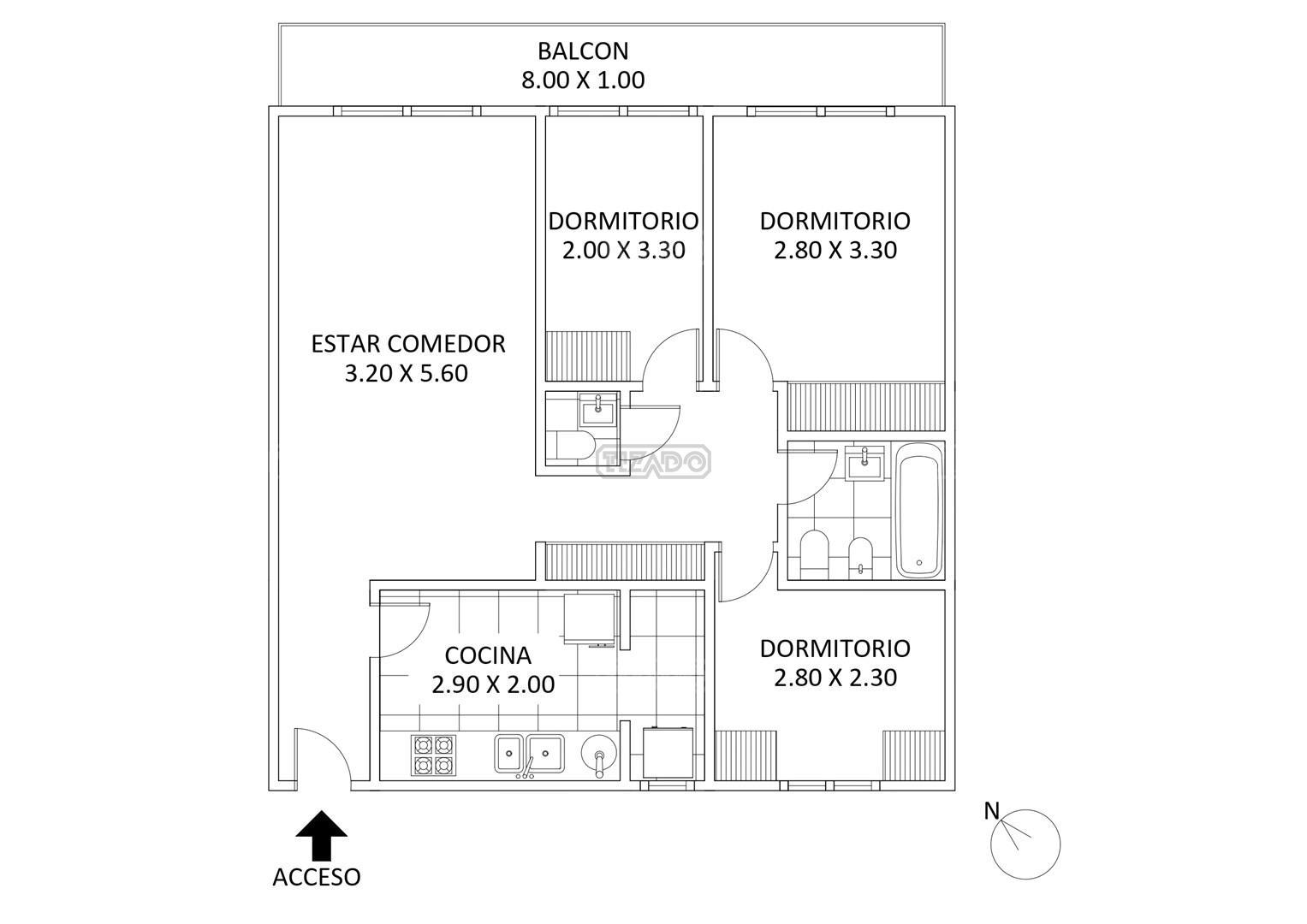 Departamento  en Venta en Palermo, Capital Federal, Buenos Aires
