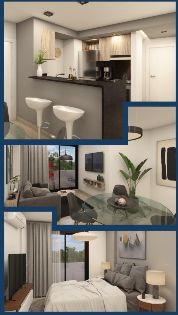 Departamento 2 ambientes con 1 baño