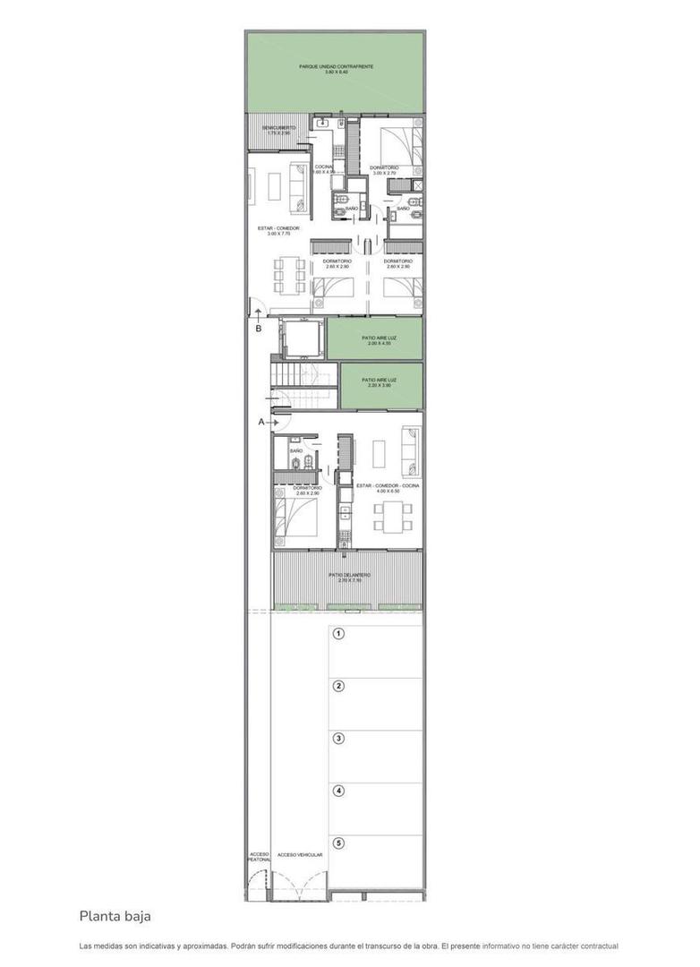 Departamento en Venta de 2 ambientes
