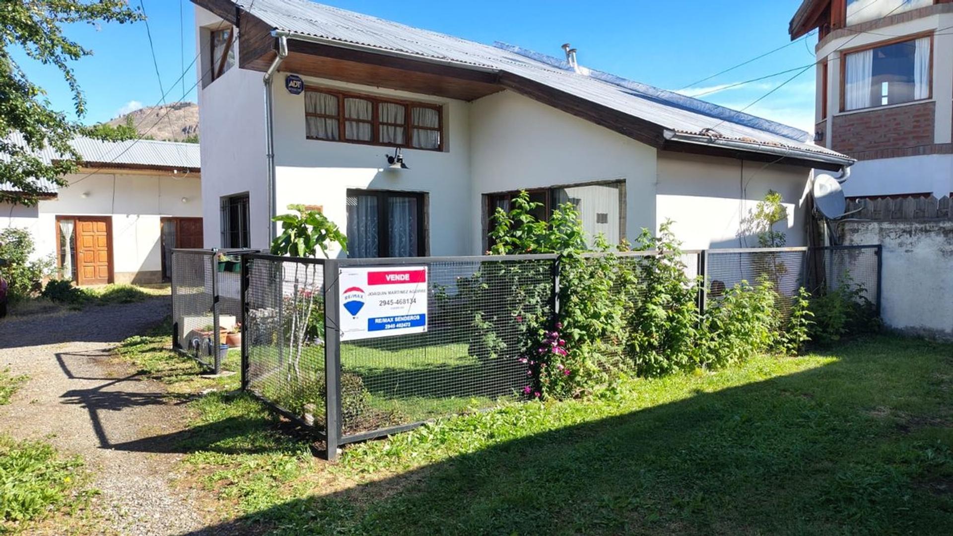 Casa de 1 dorm.  Av. Alvear -Centro Esquel