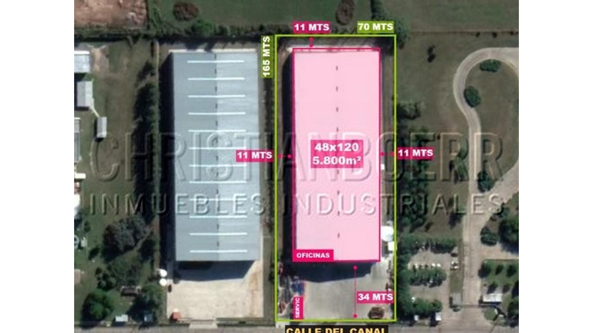 Galpon en Alquiler en Pilar, USD 36.000