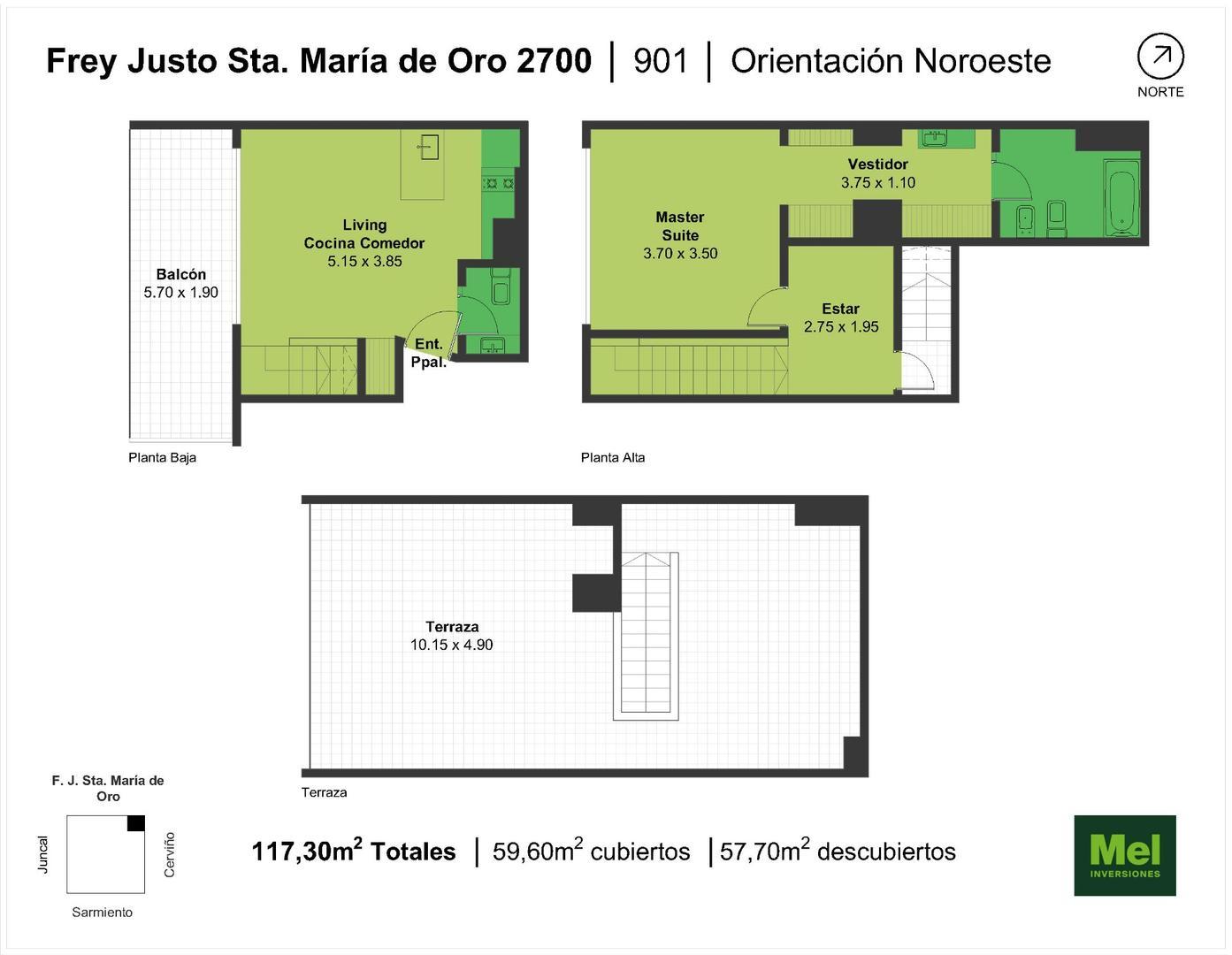 Fray Justo Sta. María De Oro 2795 , Piso 9