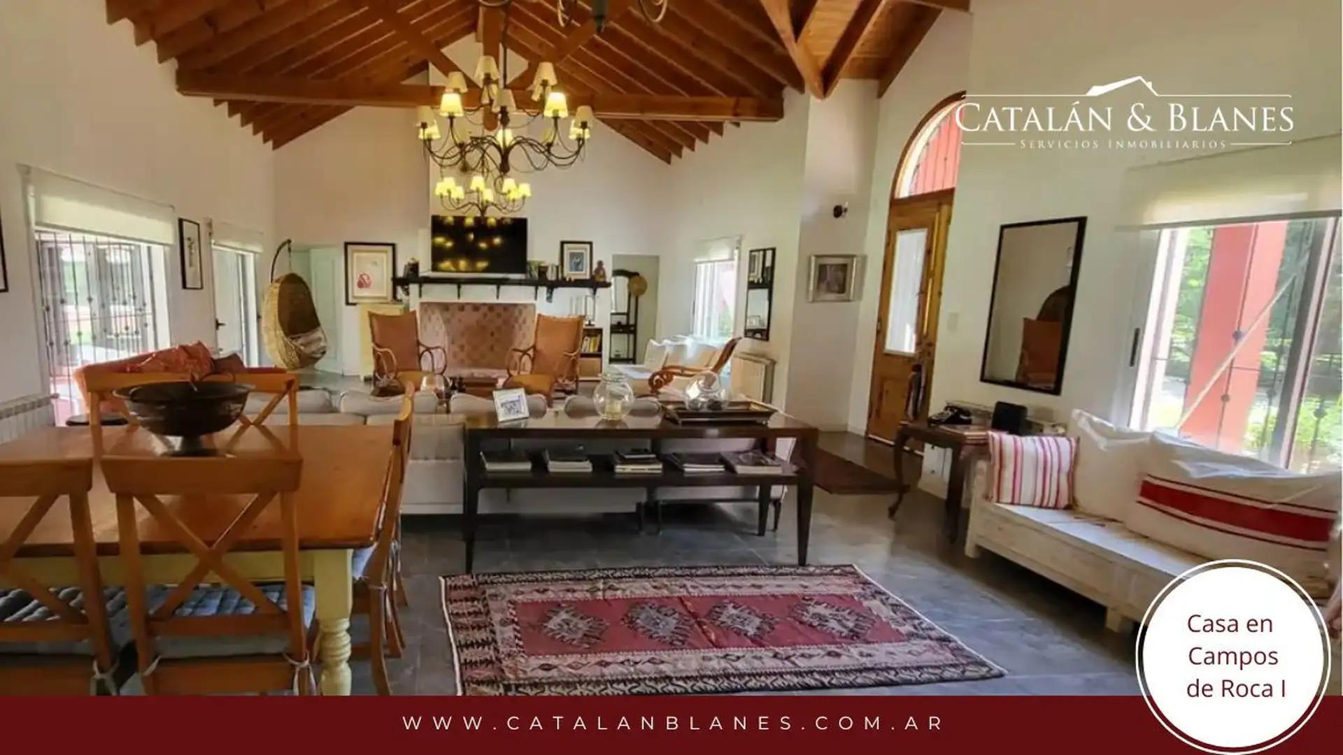 CASA ESTILO COLONIAL CAMPOS DE ROCA I