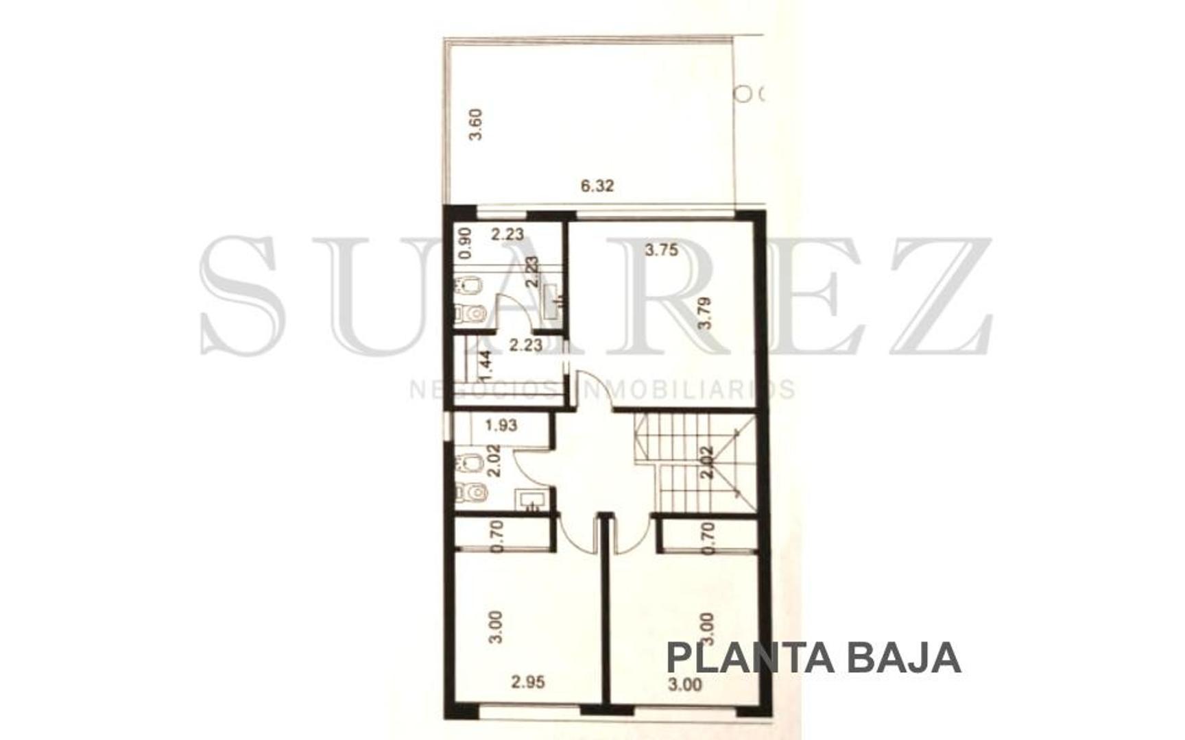 Depto Tipo Casa en Venta de 3 dormitorios