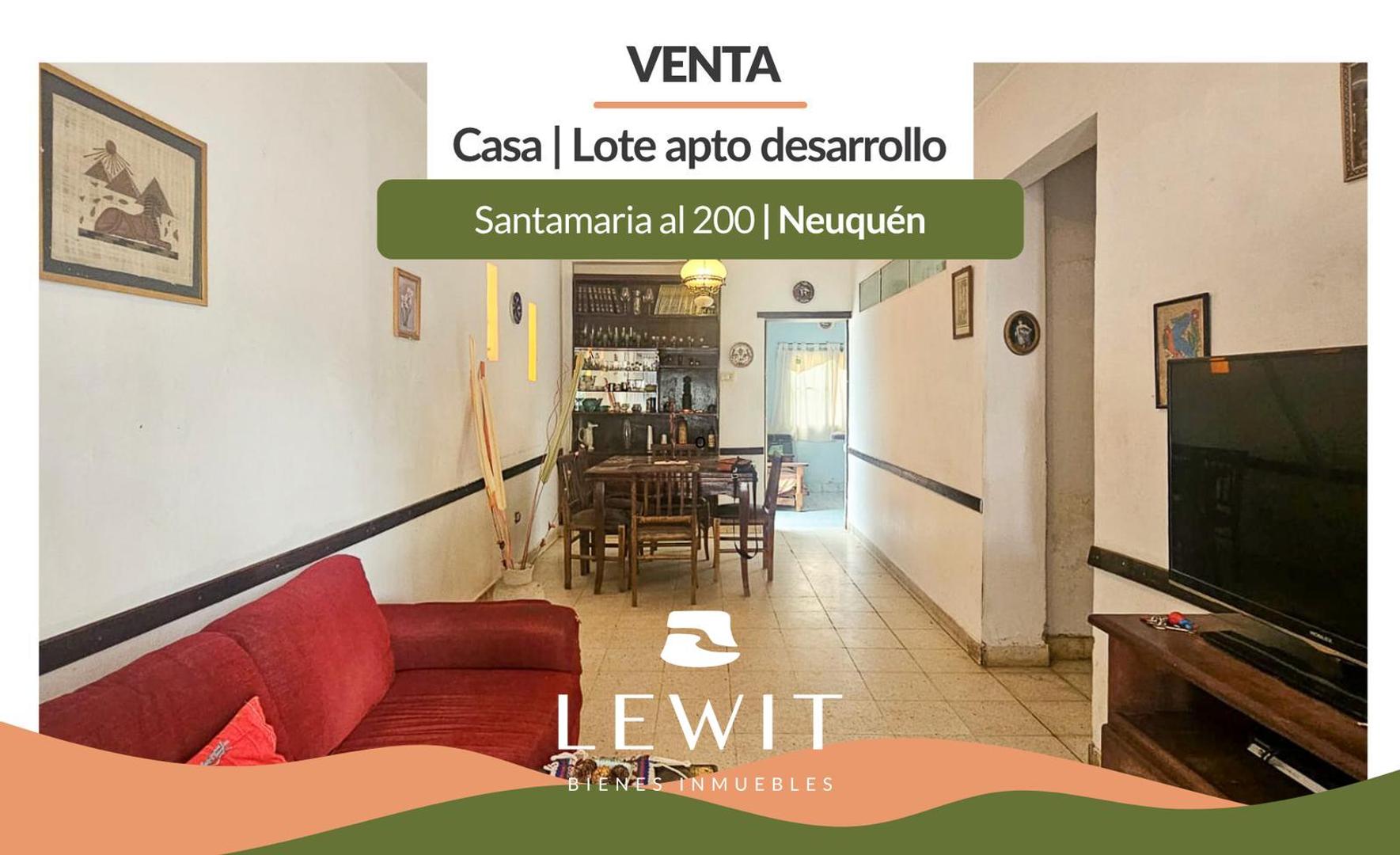 Venta de casa para vivienda o terreno apto apto desarrollo | Bº María Auxiliadora