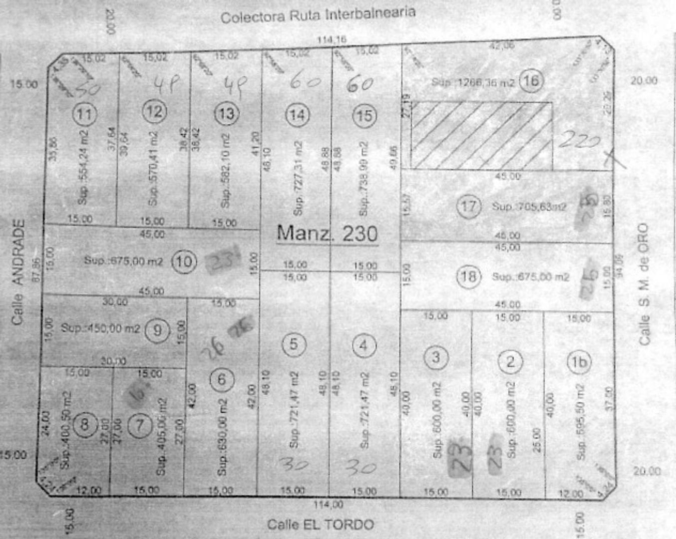 Terreno en Venta de 600,0 m2