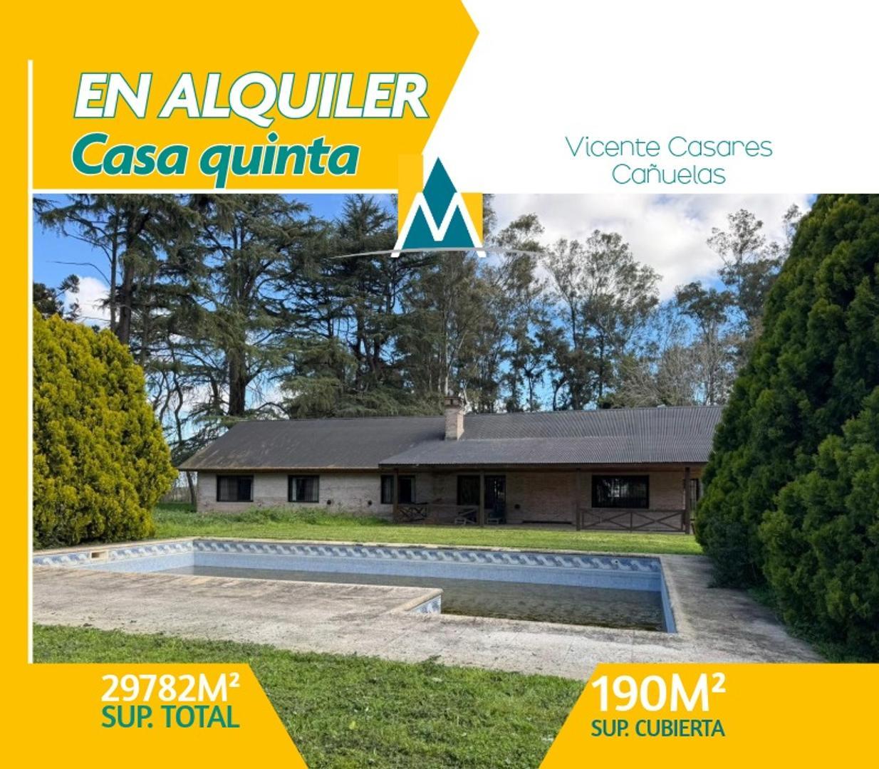 CASA QUINTA EN ALQUILER