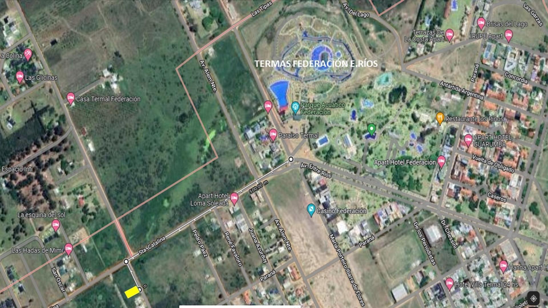 Terreno próximo a Termas de Federación