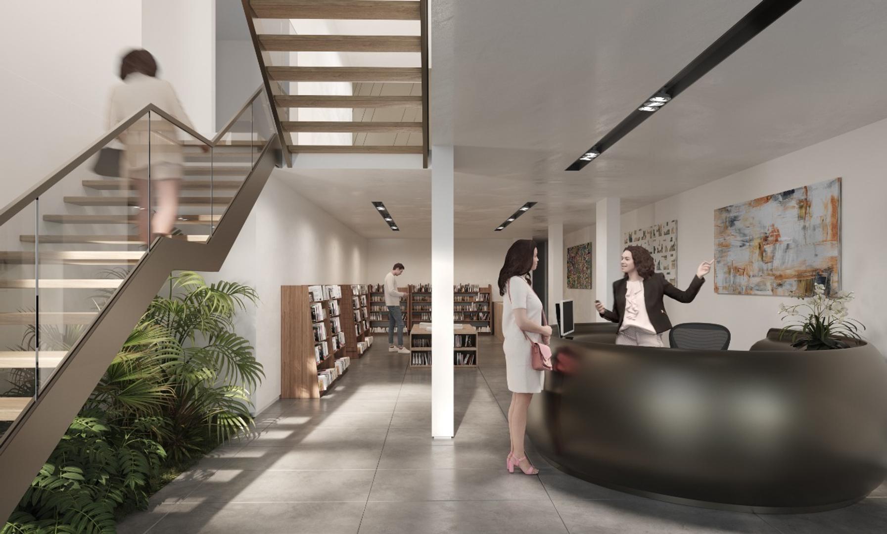 Departamento 2 ambientes con 2 baños