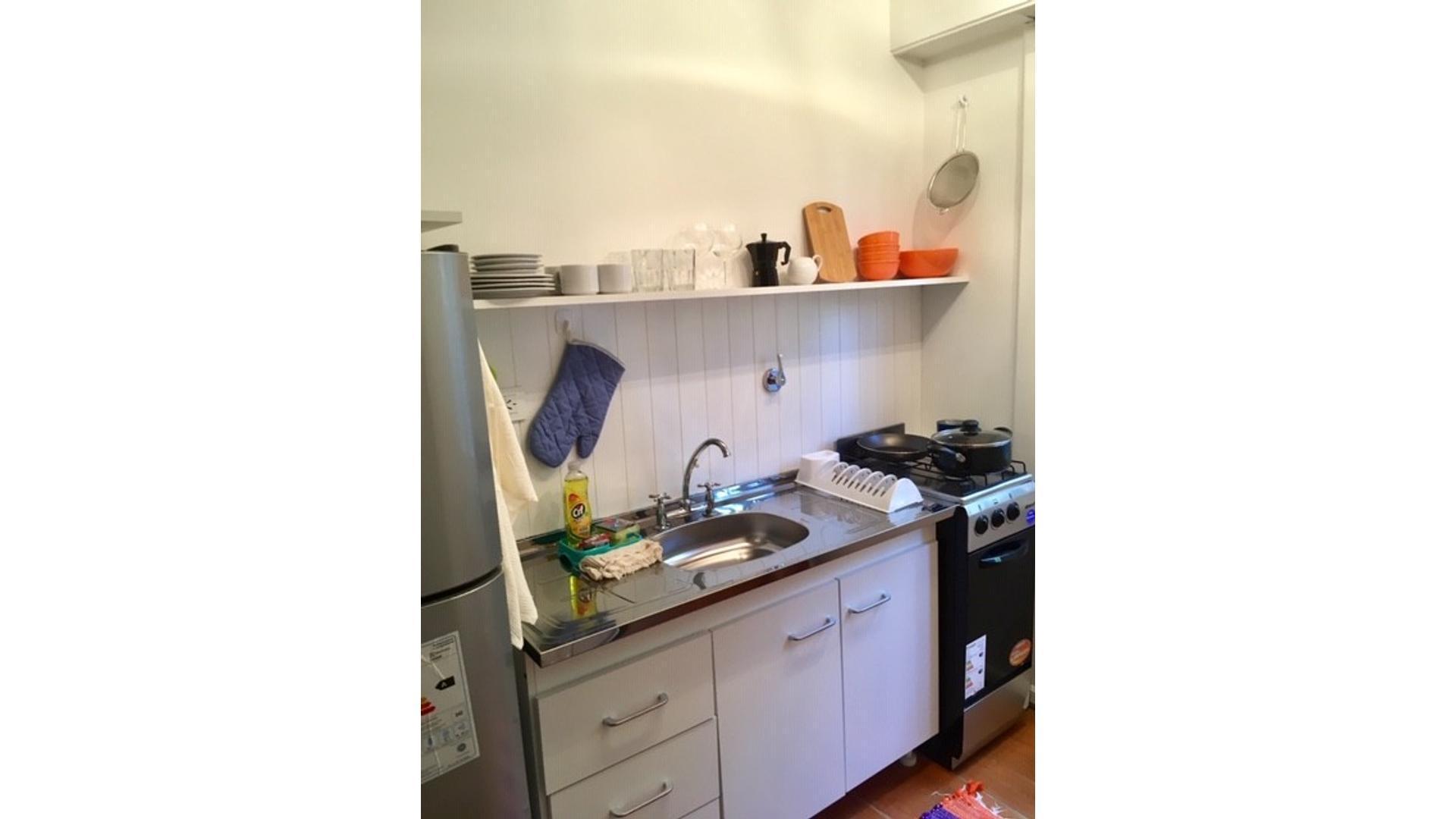 Departamento Monoambiente con 1 baño