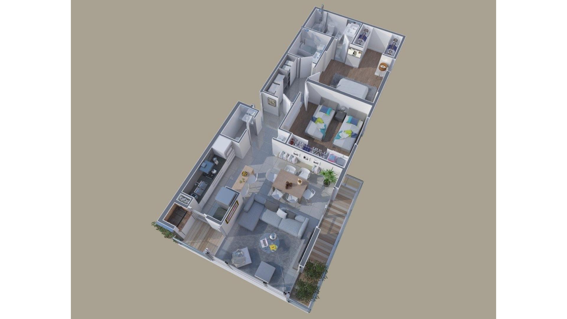 Departamento 2 Amb. En Pozo