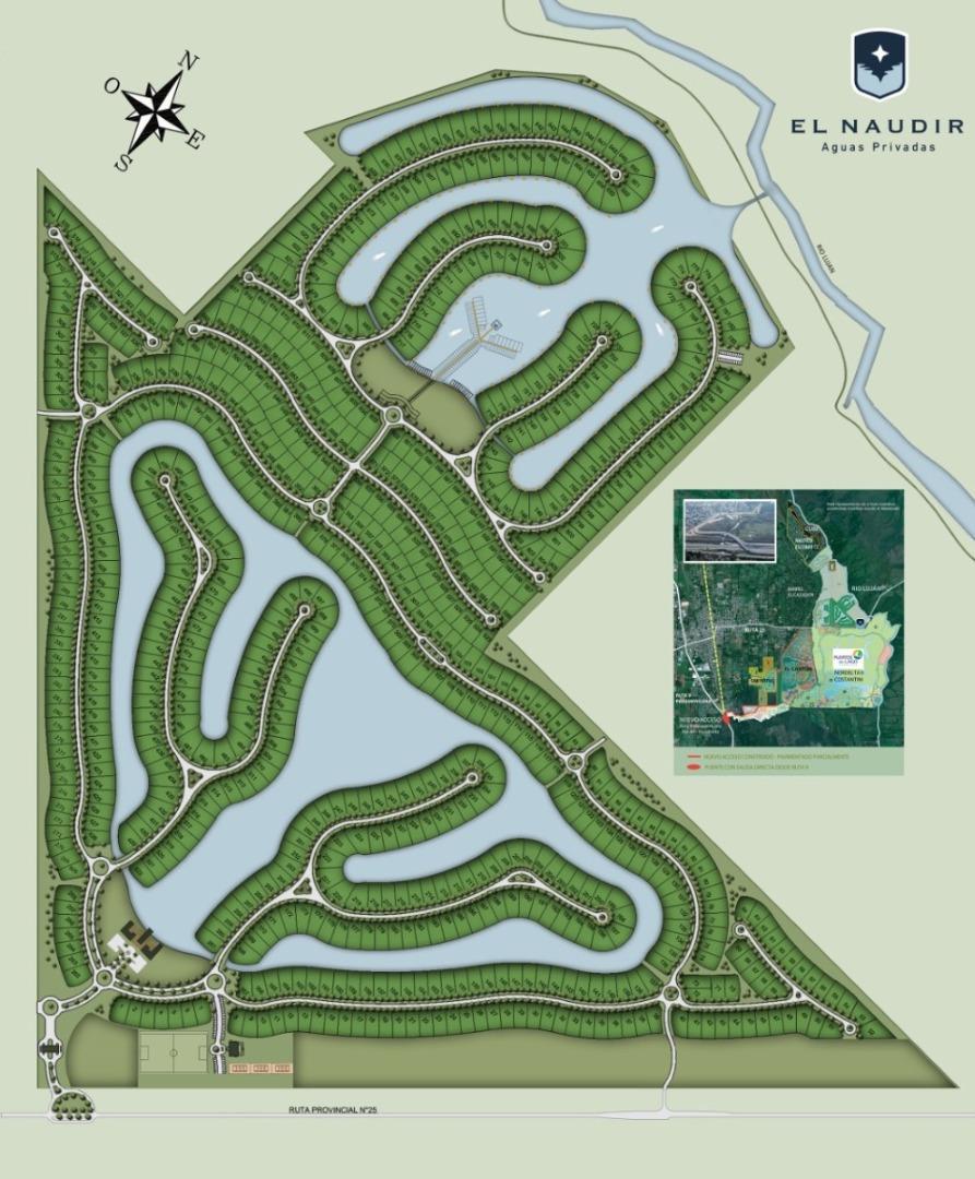 Lote al agua en isla en el Naudir etapa 2 oportunidad