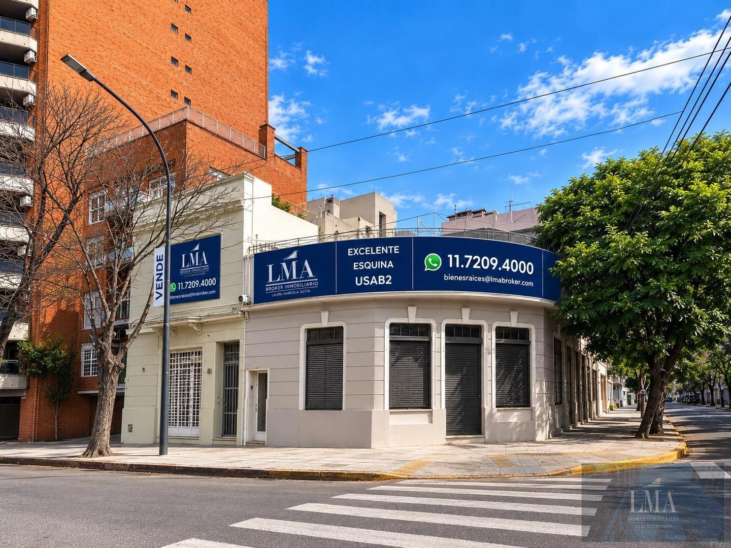 Excelente lote en esquina USAB2, Frente a Plaza Félix Lima- Nuñez.