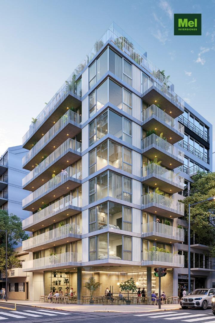 2 ambientes | Amplio Balcón Terraza | Full Amenities | Venta