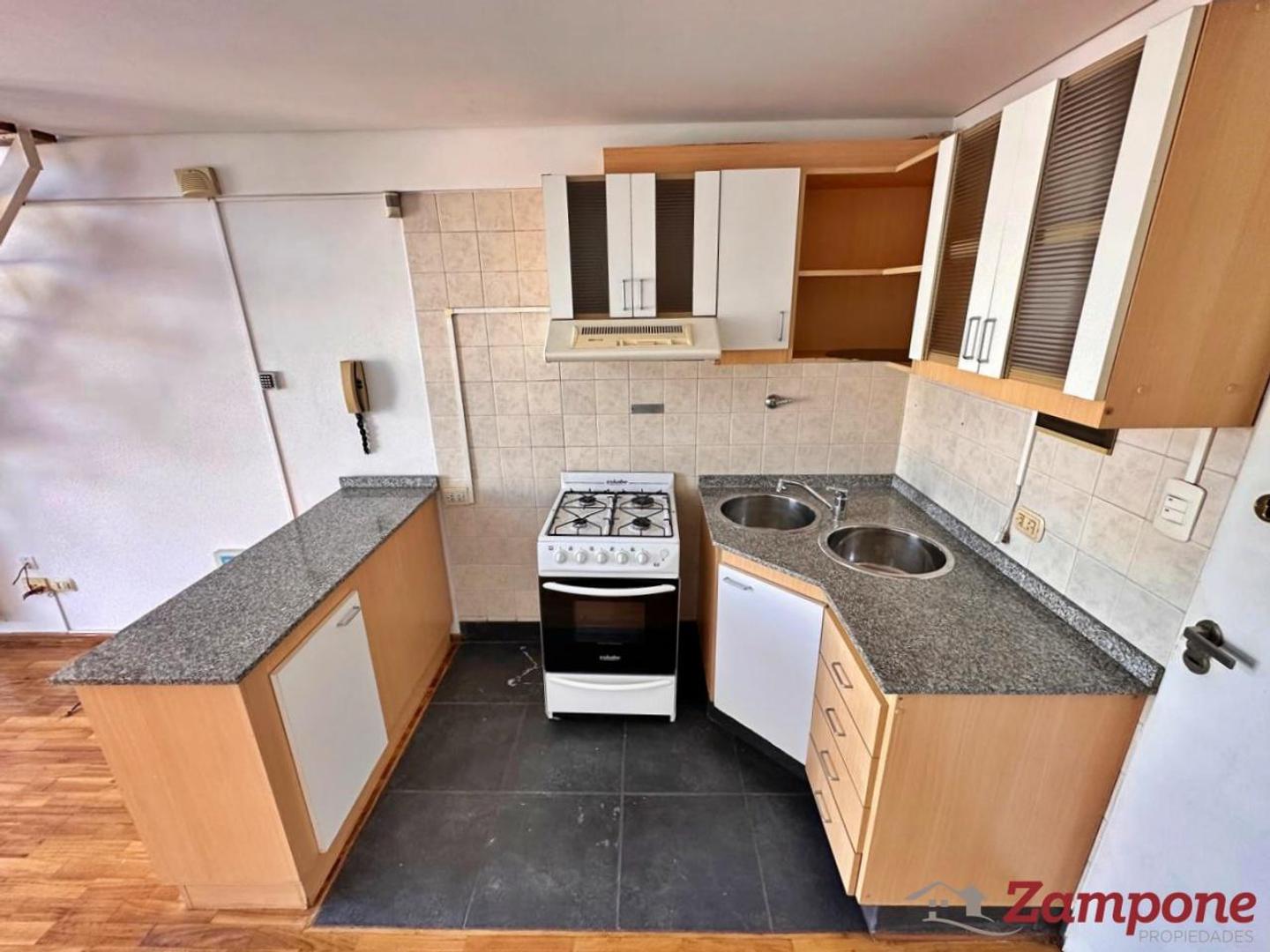 Departamento 2 ambientes con 1 baño