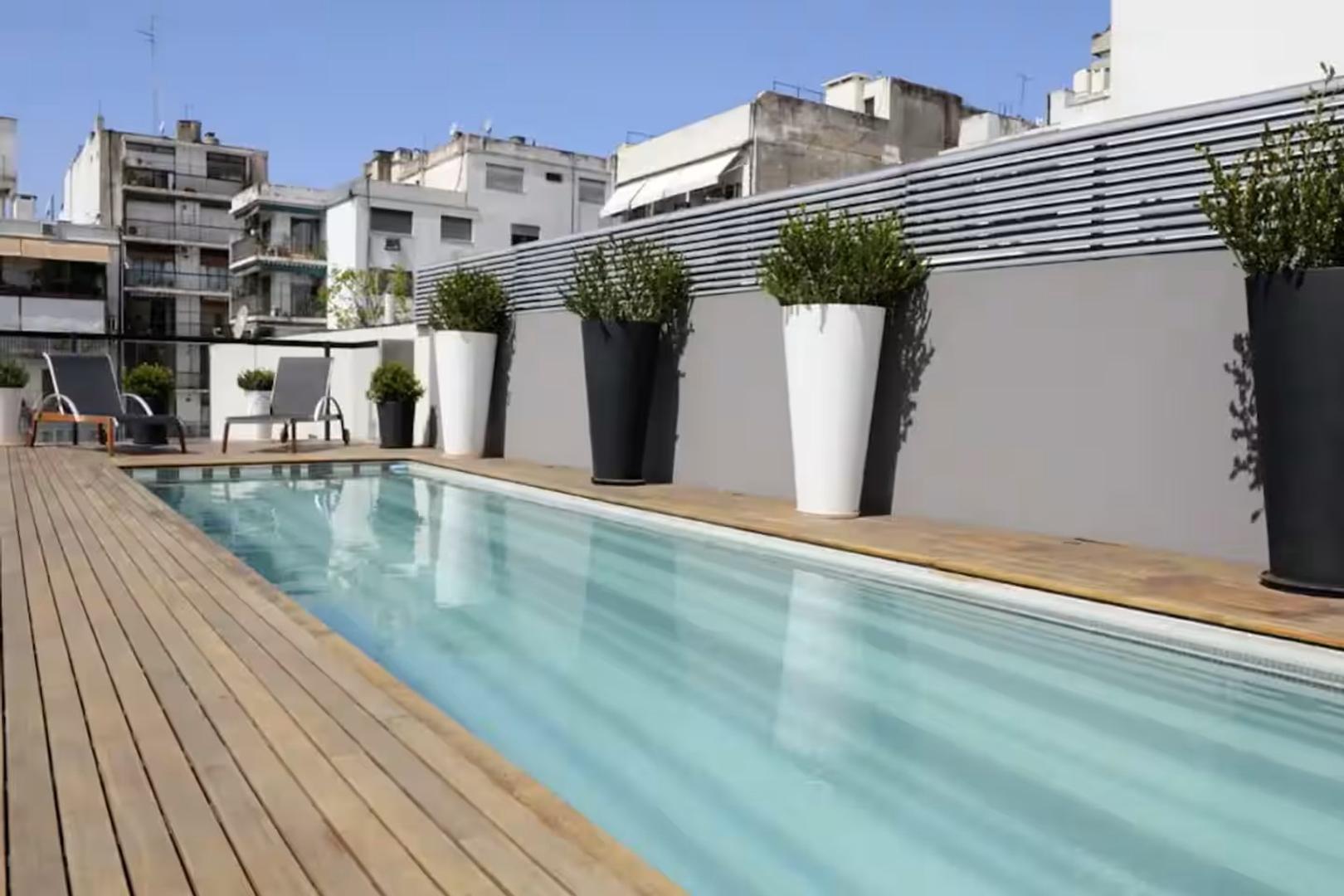 Monoambiente de categoría amoblado! amenities, cochera y bau