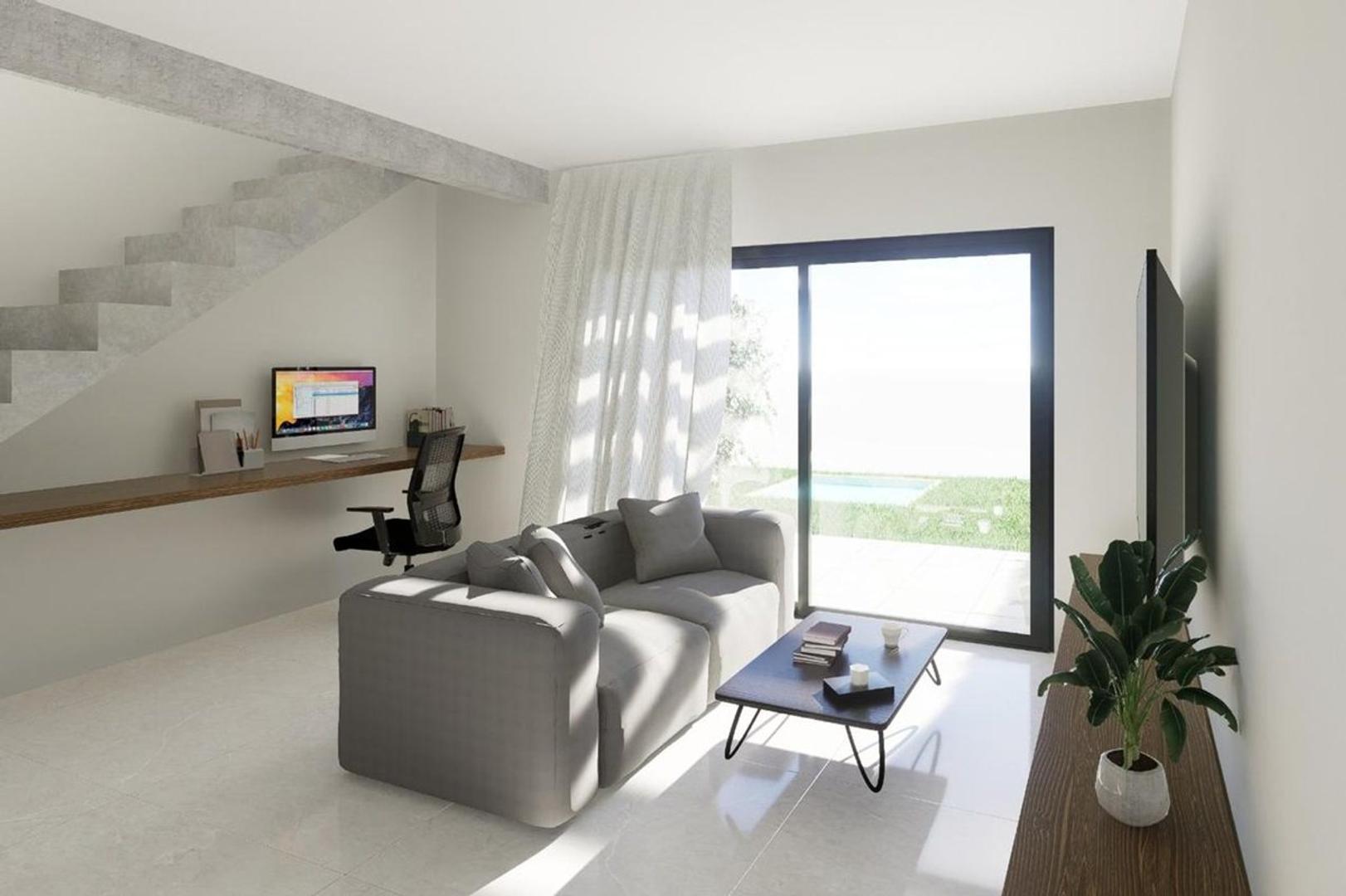 Casa 3 ambientes con 1 baño