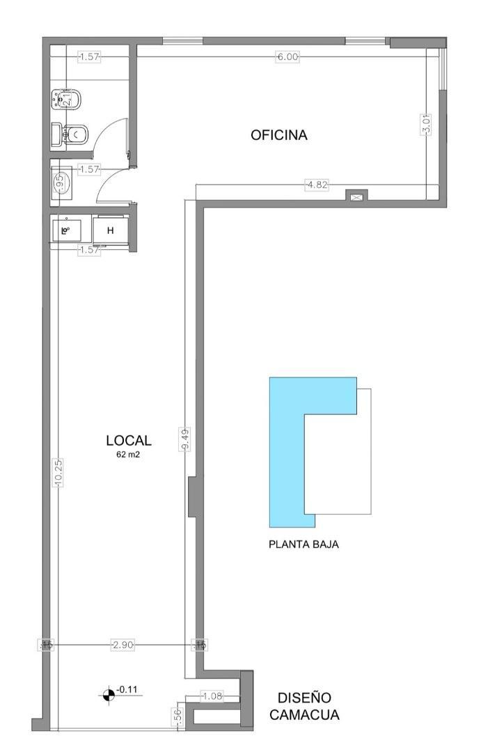Local/Oficina en venta Ituzaingó Norte - Camacua 531