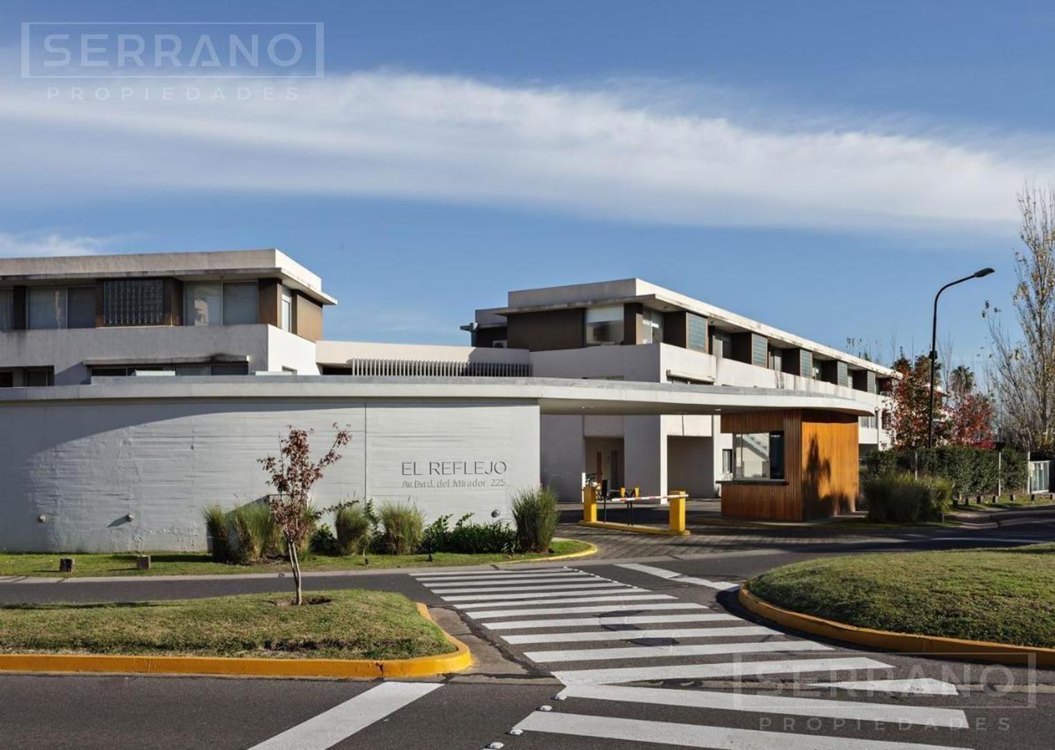 Alquiler departamento 3 ambientes con cochera cubierta en El Reflejo, Bahia Grande, Nordelta