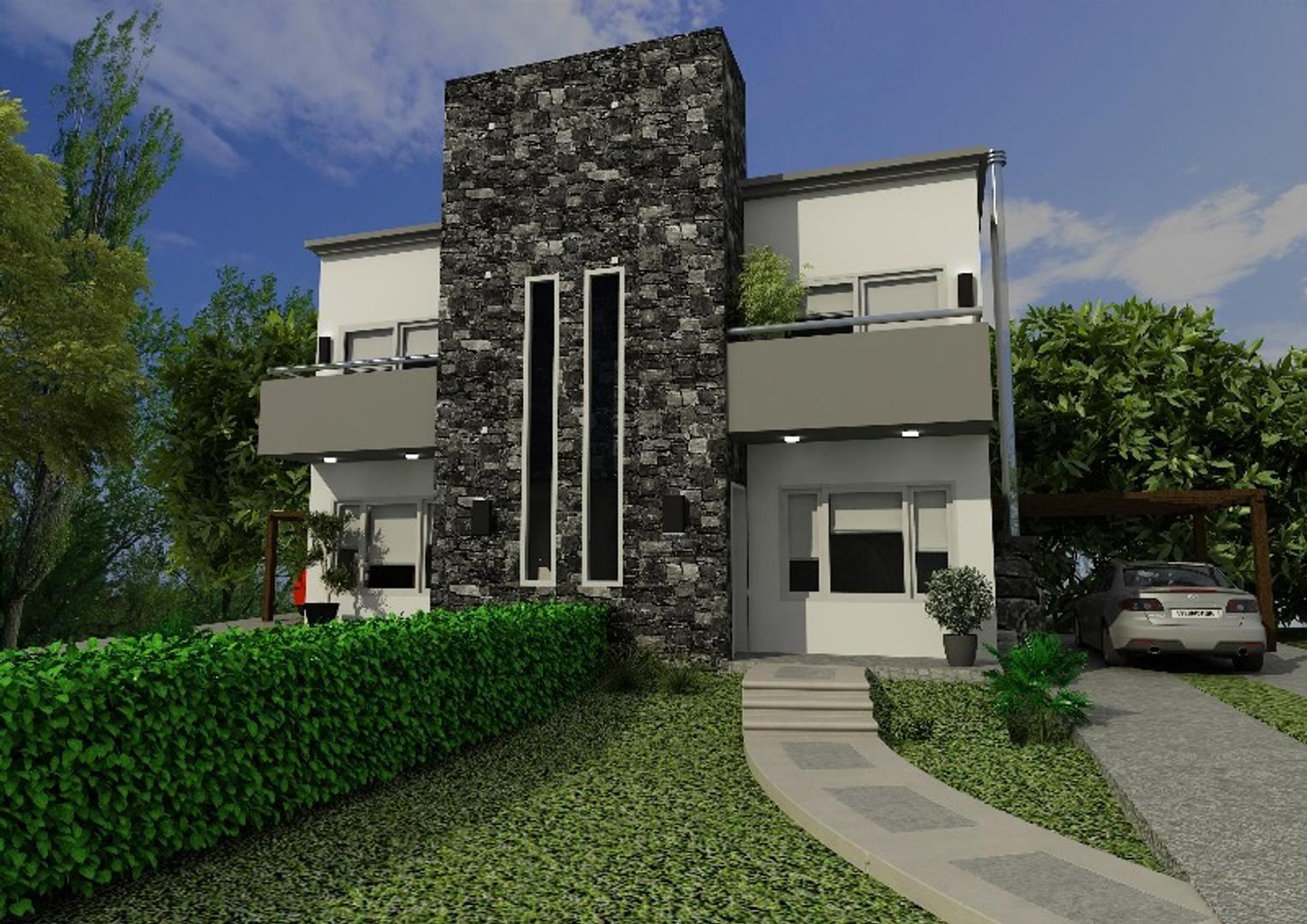 Casa 3 ambientes con 2 baños