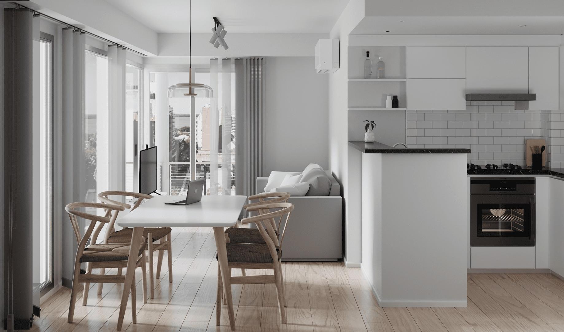 Departamento en Venta de 1 dormitorio